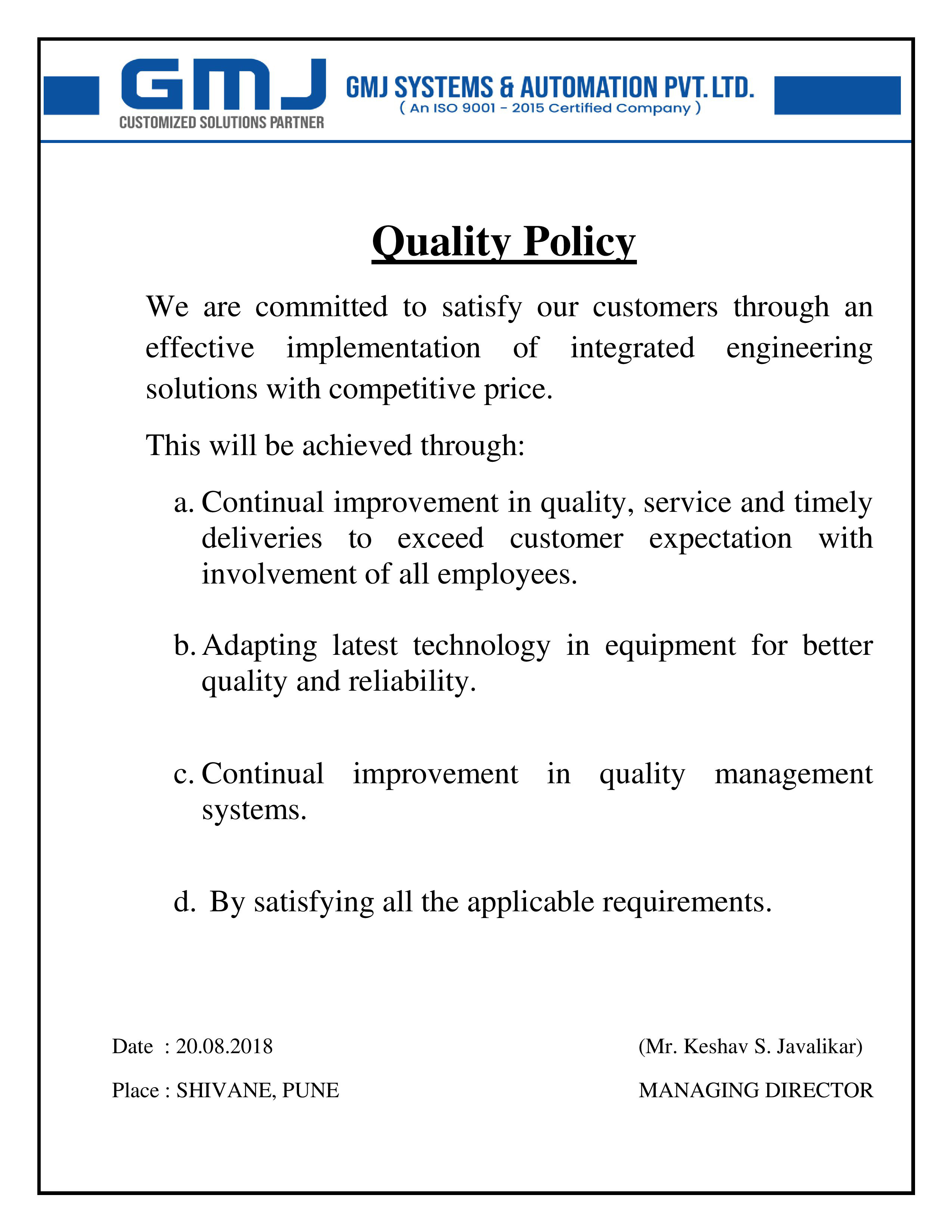 quality-policy