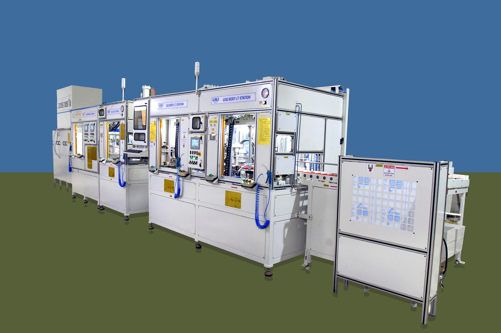 D22 Cylinder Head Leak Testing Machine Line