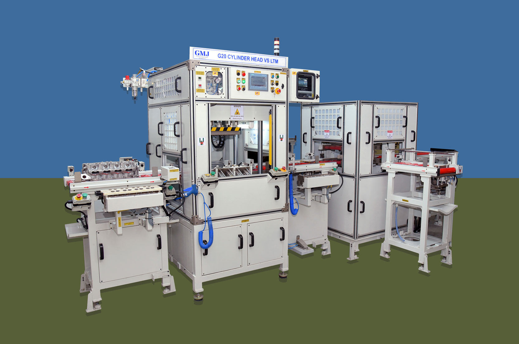 G20 Cylinder Head Valve Seat Leak Testing Machine