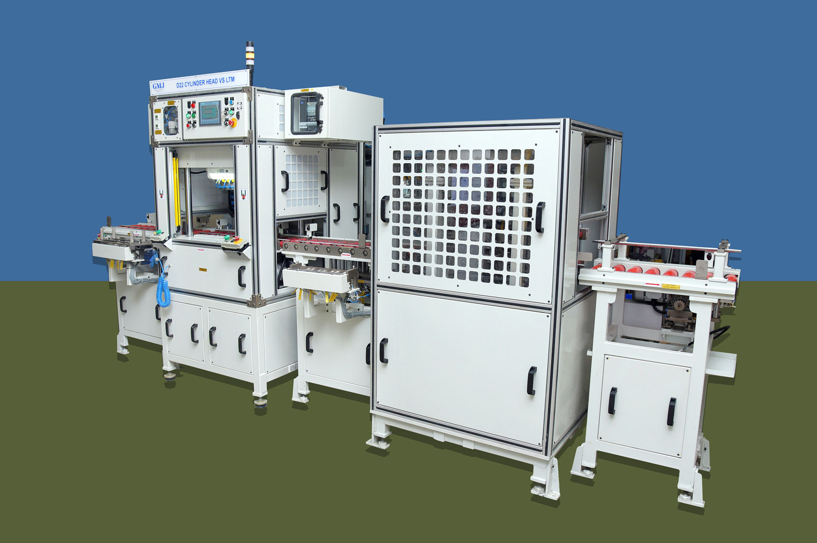 D22 Cylinder Head Valve Seat Leak Testing Machine