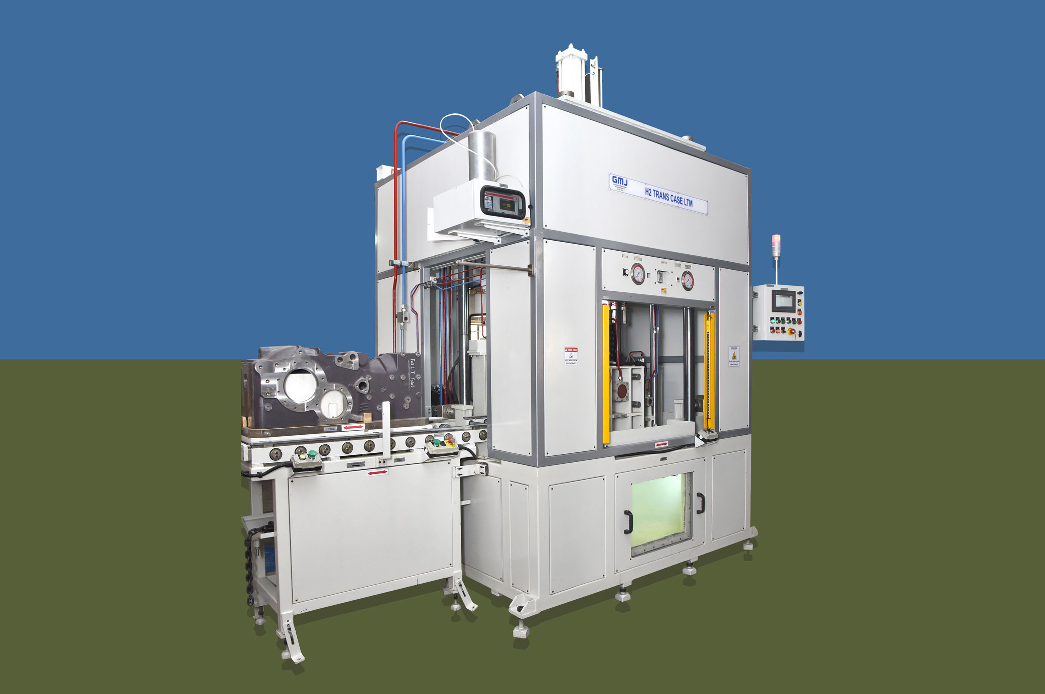 H2 Transcase Leak Testing Machine