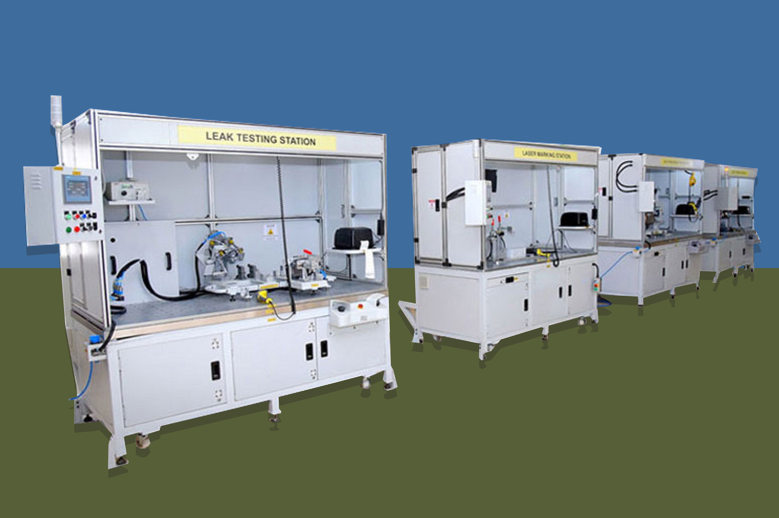 Laser Marking & Leak Test Machines