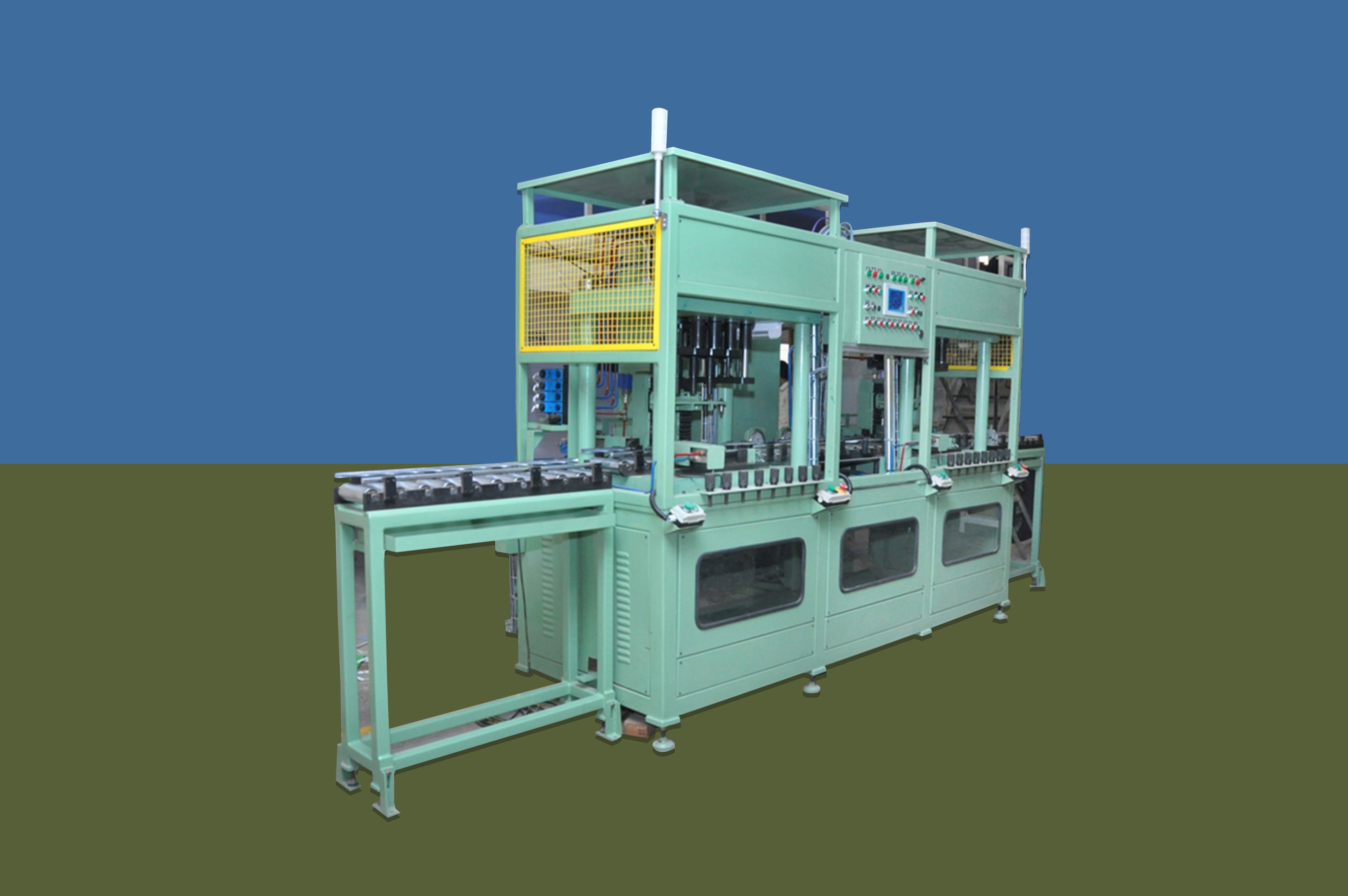 4-Cylinder Head Valve Seat Pressing Machine