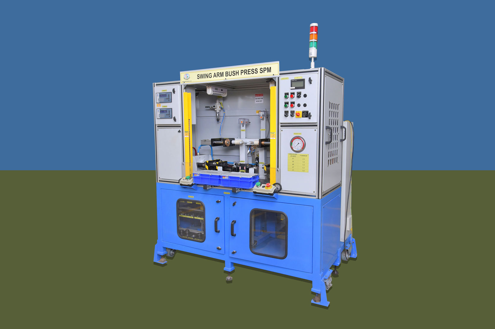 Swing Arm Bush Press Machine