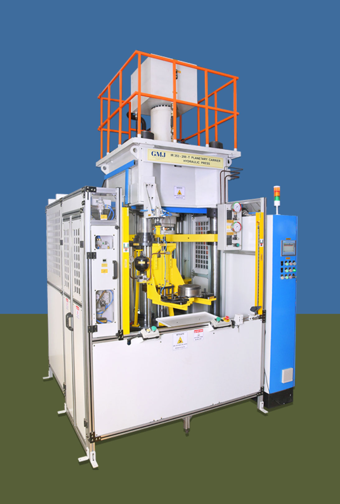 200-T Planetory Carrier Pin Hydraulic Press