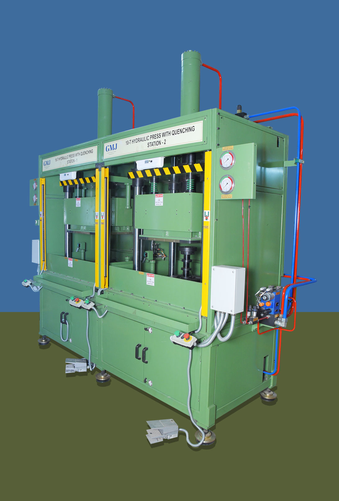 10–T Quenching Hydraulic Press