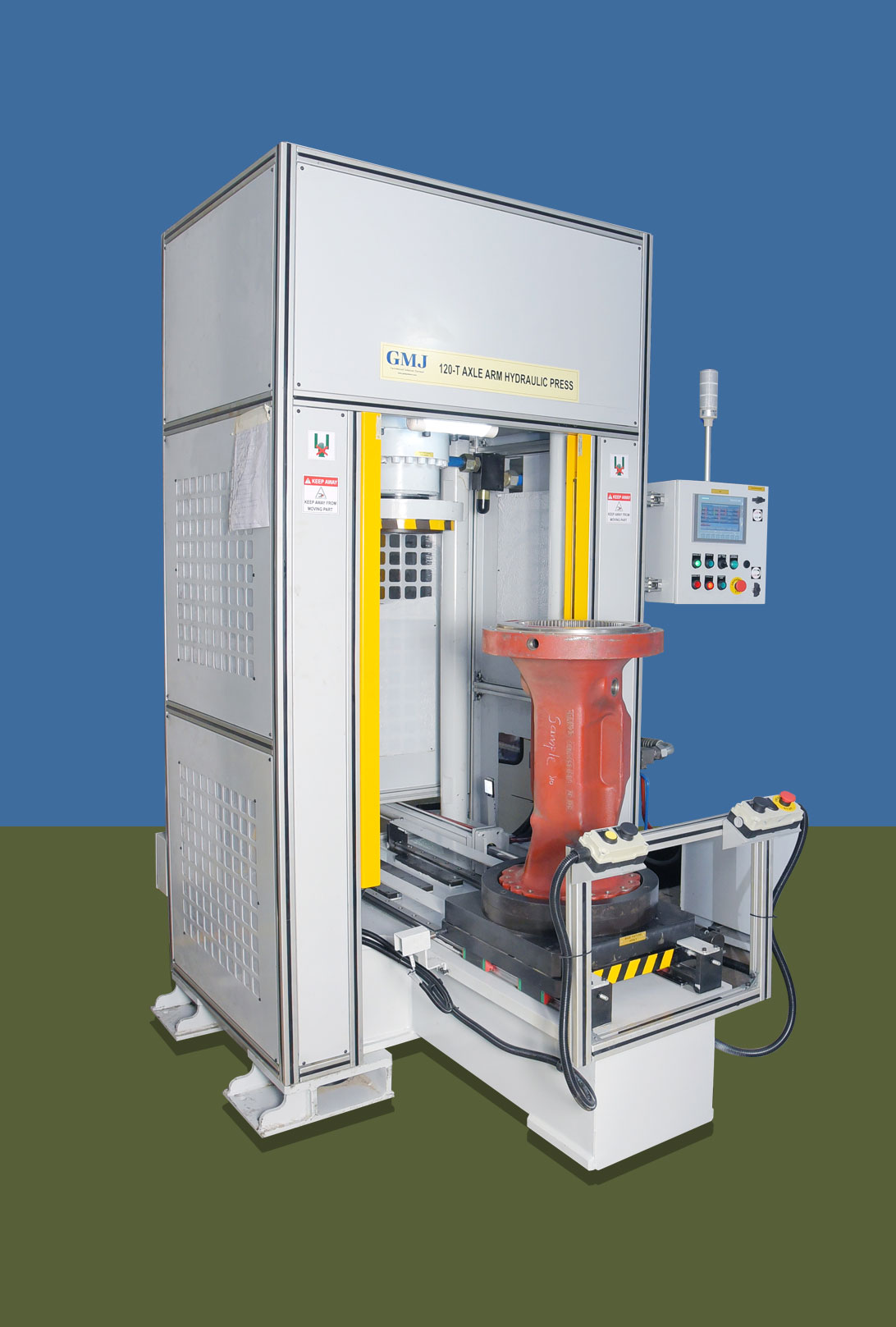 120-T Axel Arm Hydraulic Press