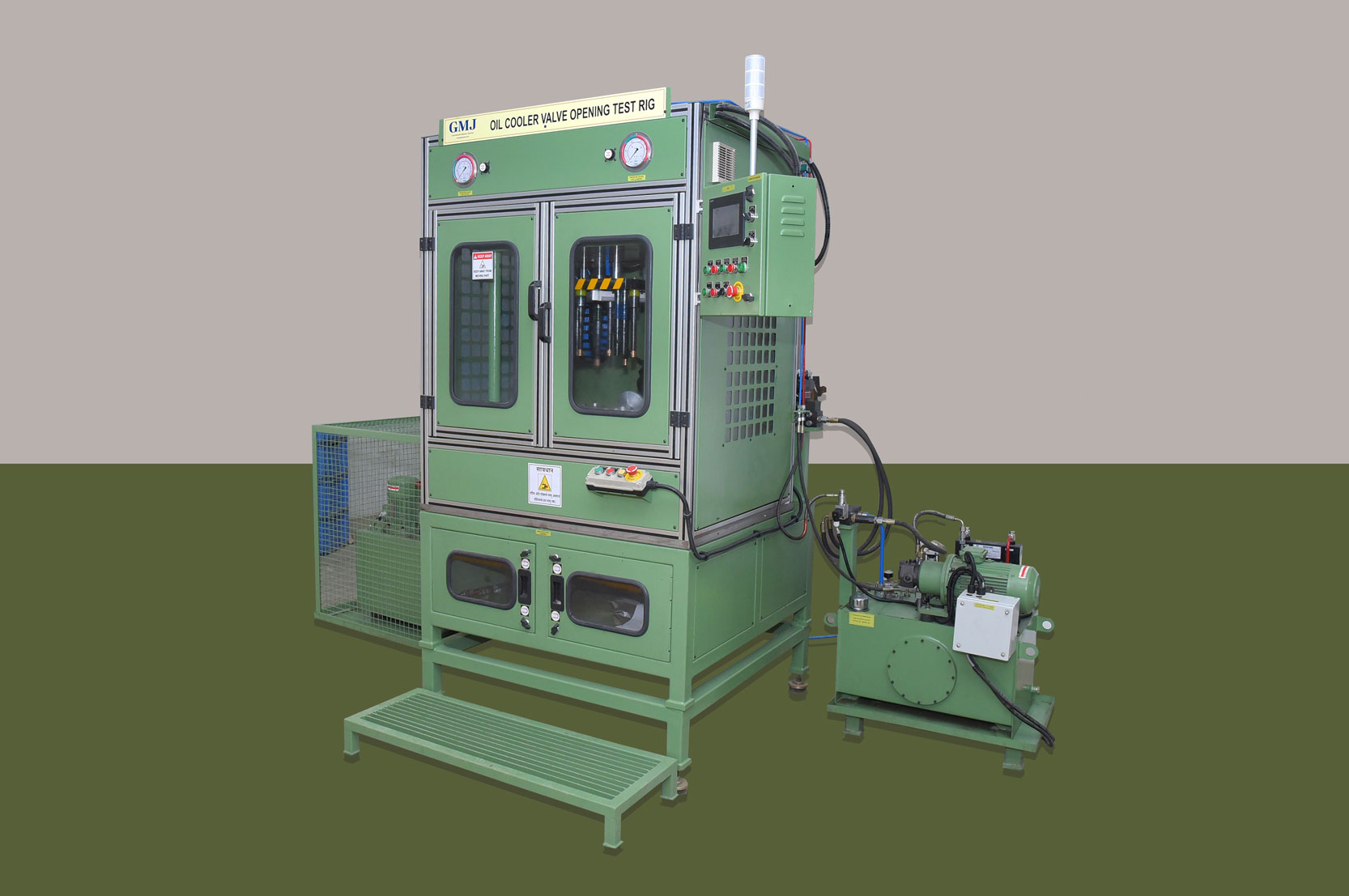 Oil Cooler Test Rig